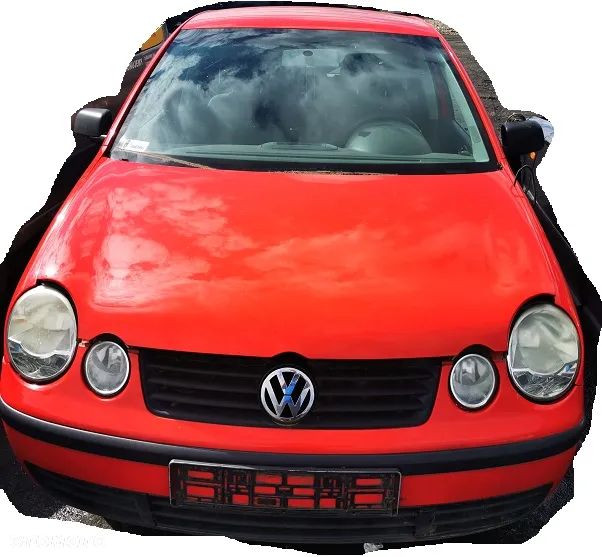 VW POLO 9N MASKA POKRYWA SILNIKA CZERWONA - 1