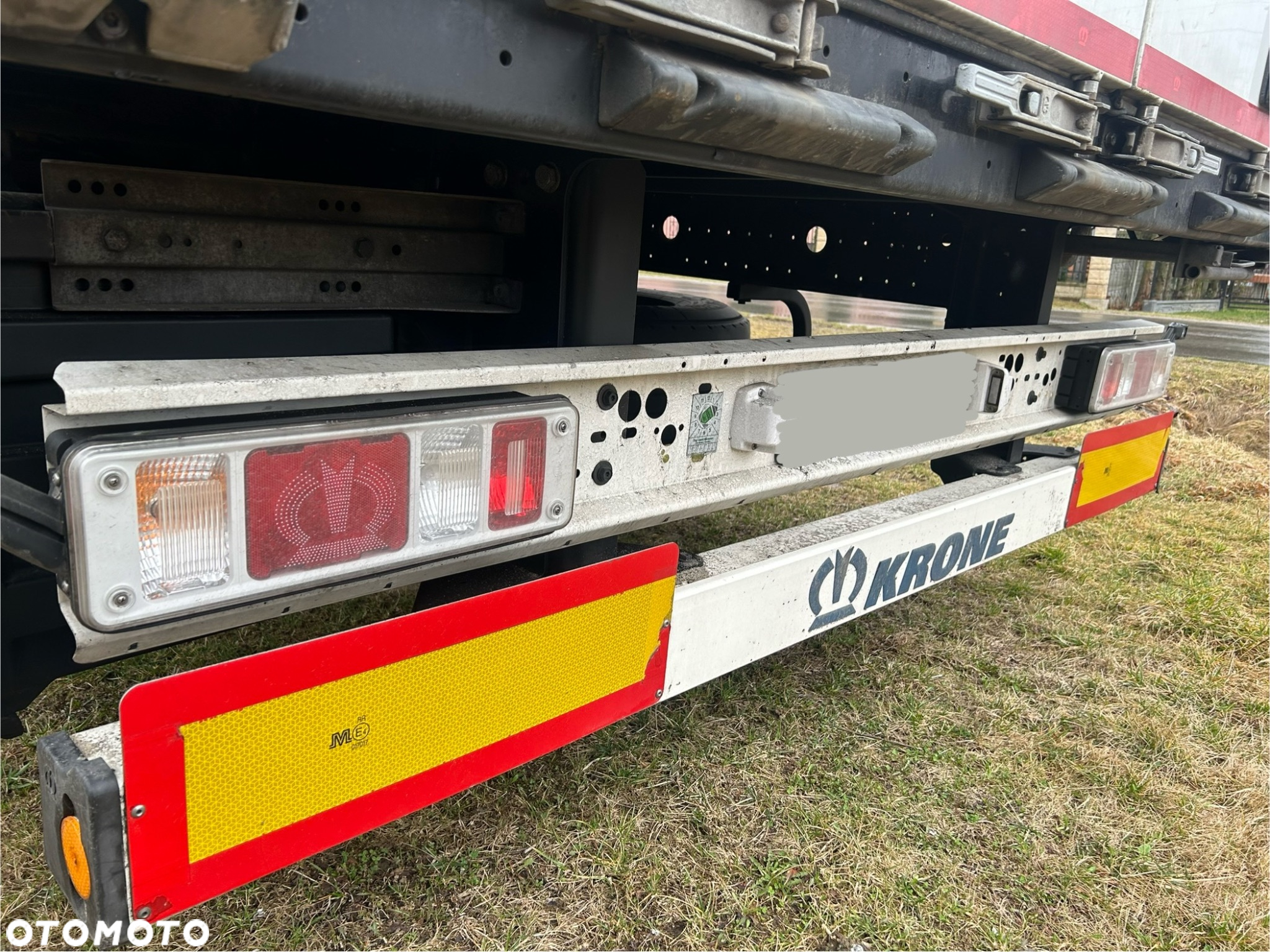 Krone STANDARD 2021 podnoszona oś OPONY 70% / STAN BARDZO DOBRY / OD PIERWSZEGO WŁAŚCICIELA / PALECIARA / TOP / sprowadzona z Niemiec !! - 4