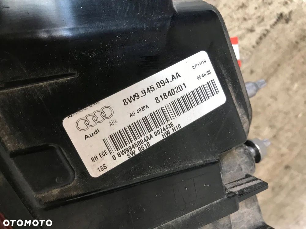 LAMPA TYLNA PRAWA AUDI A4 B9 MATRIX LIFT 8W9945094 - 6