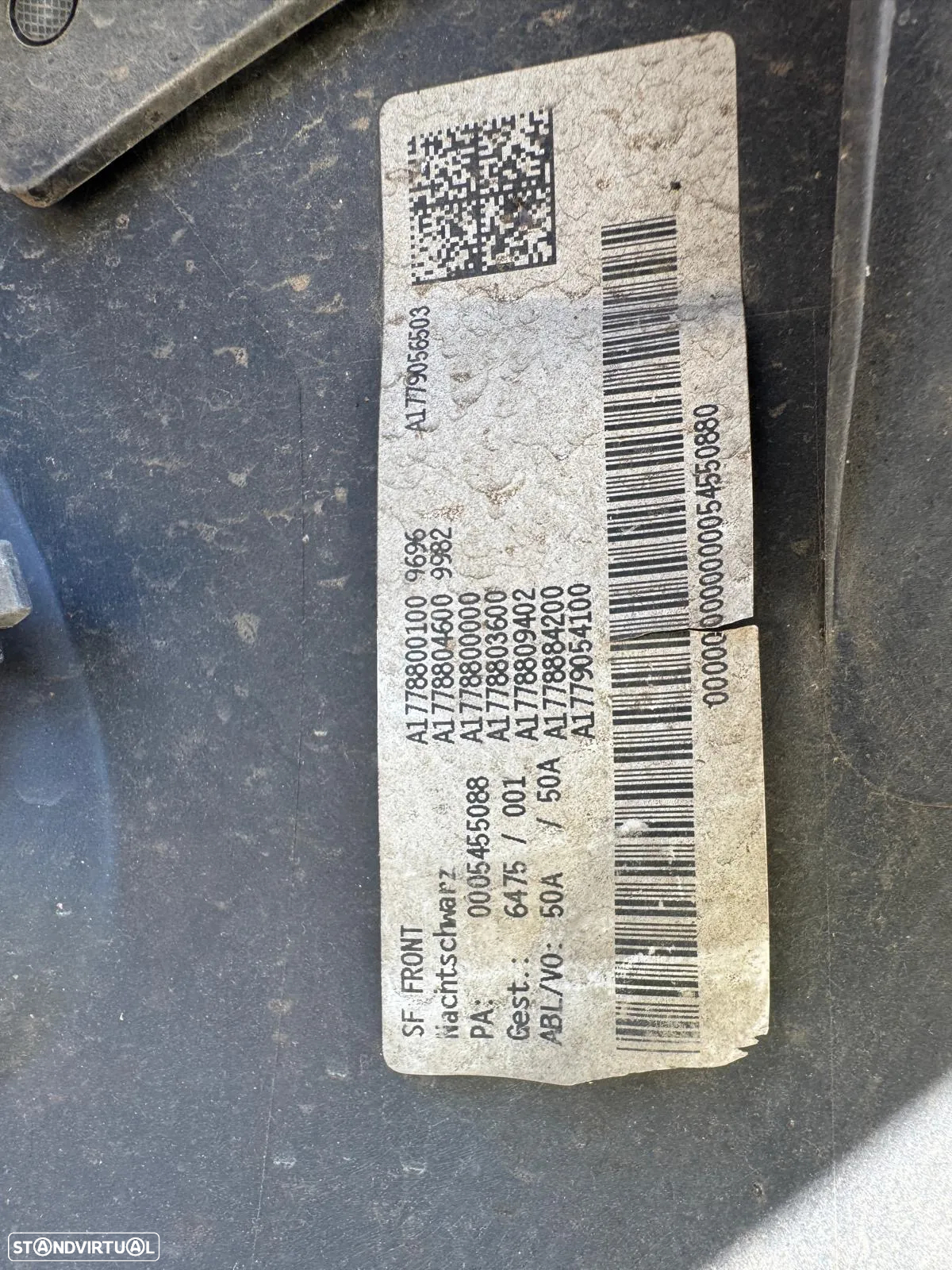 Parachoques Mercedes A180d W177 - 6