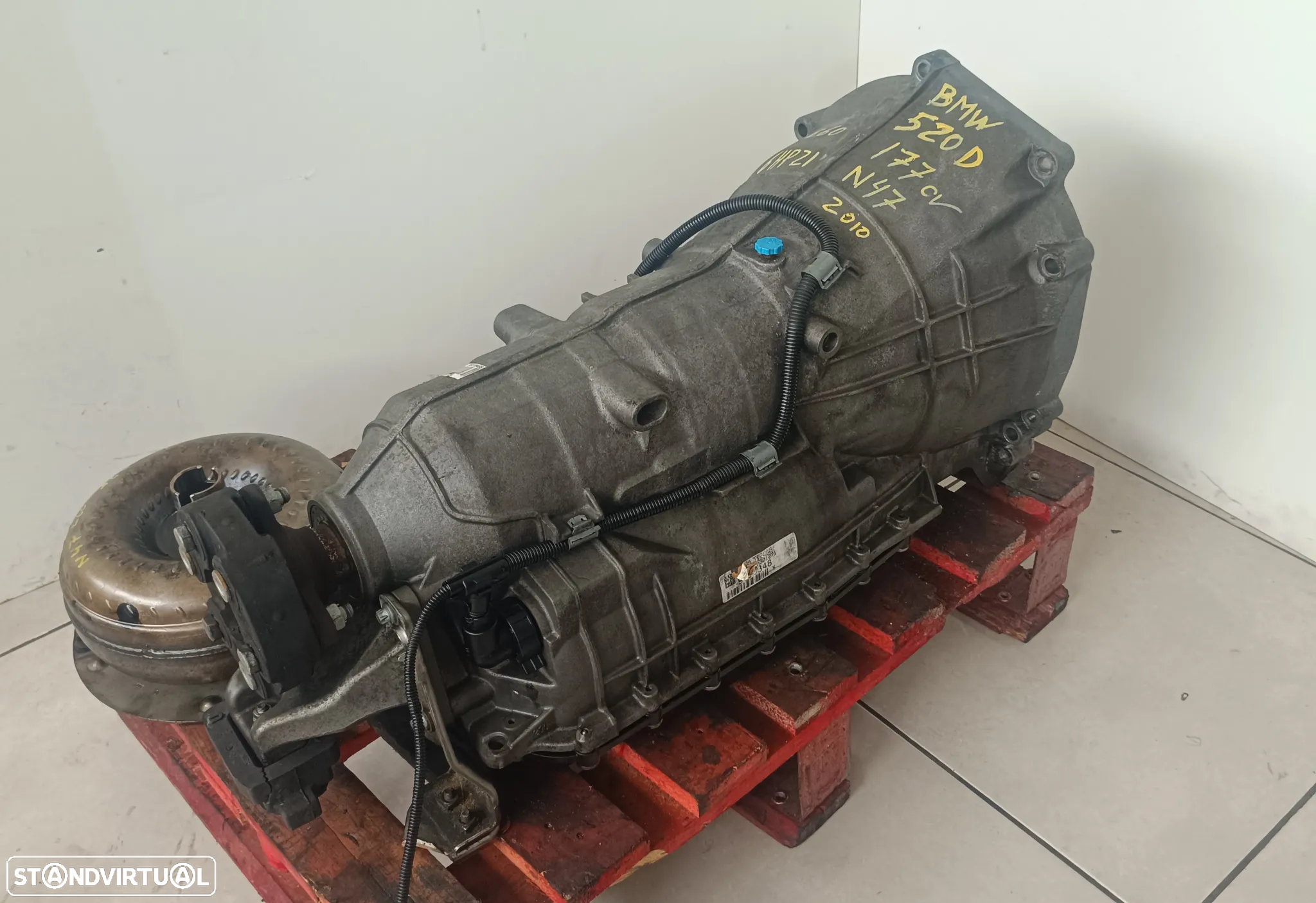 Bmw 520D Caixa Velocidades Automática E60 e61 2010 6HP21 ZF 142W2N motor n47 177cv - 2