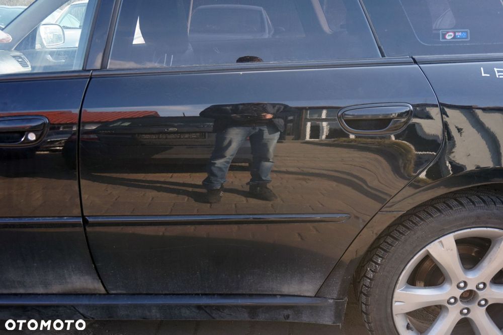 DRZWI TYLNE LEWE LEGACY IV BL LIFT KOMBI 32J  CZARNY SUBARU 2006-2009 - 3