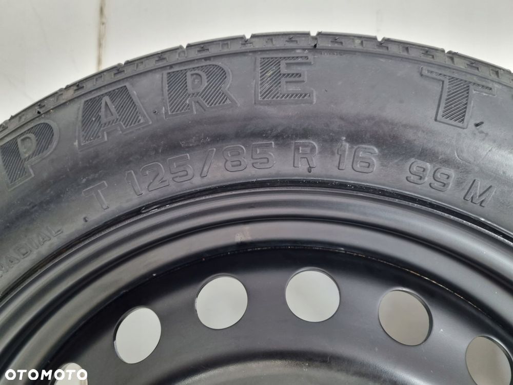 KOŁO DOJAZDOWE 125/85 R16 1S71MF 5x108 dojazdówka Ford Focus Mk2 C-Max - 7