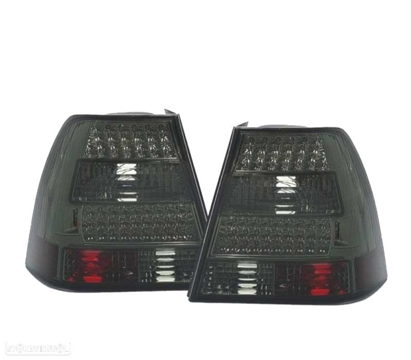 FAROLINS TRASEIROS LED PARA VOLKSWAGEN VW BORA 98-05 ESCURECIDOS - 1