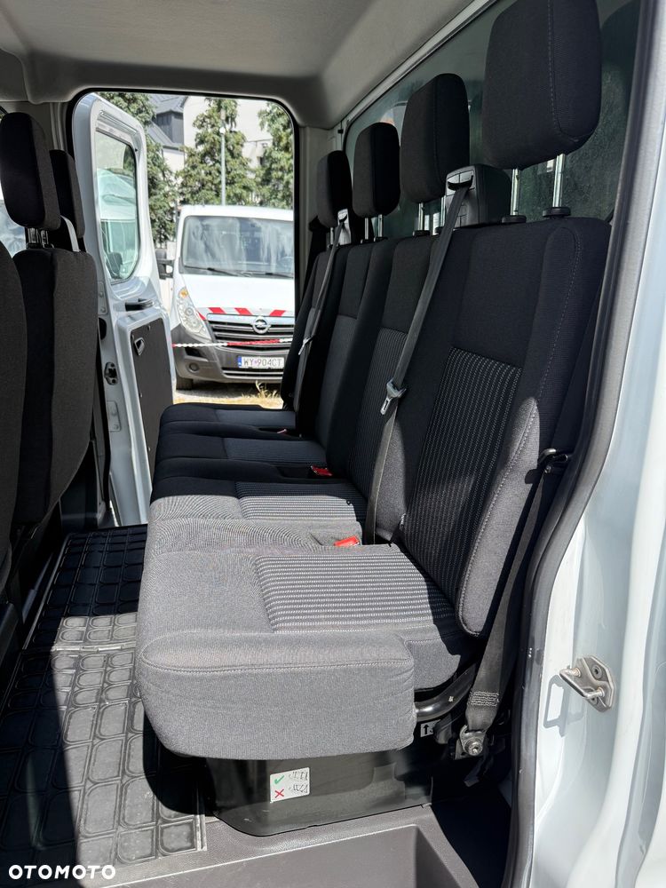 Ford Transit Doka Brygadowy Skrzynia Plandeka 7 os. 2.2 TDCI 125KM Salon Polska - 26