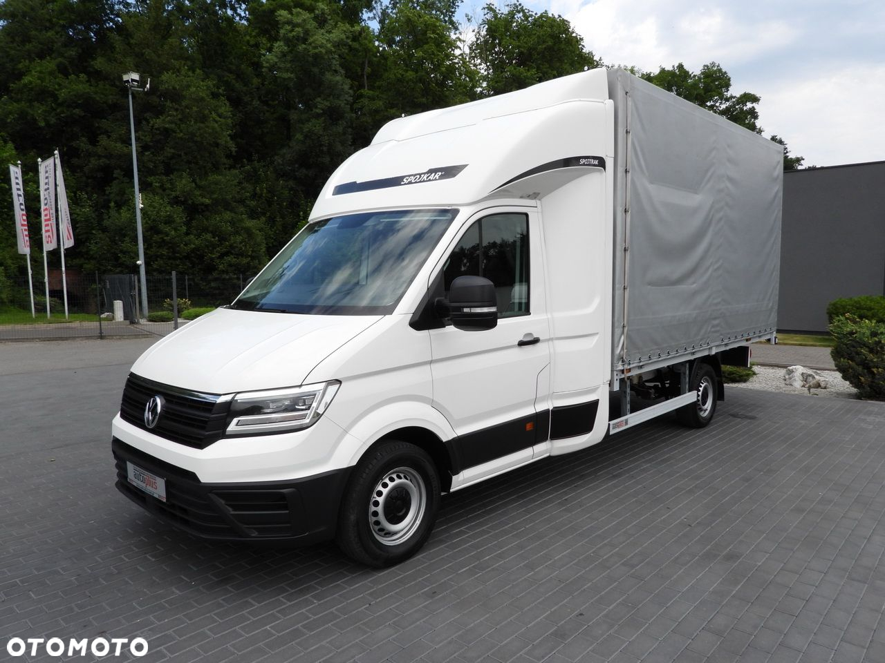 Volkswagen CRAFTER  PLANDEKA 8 PALET TEMPOMAT LEDY KLIMATYZACJA  180KM - 7