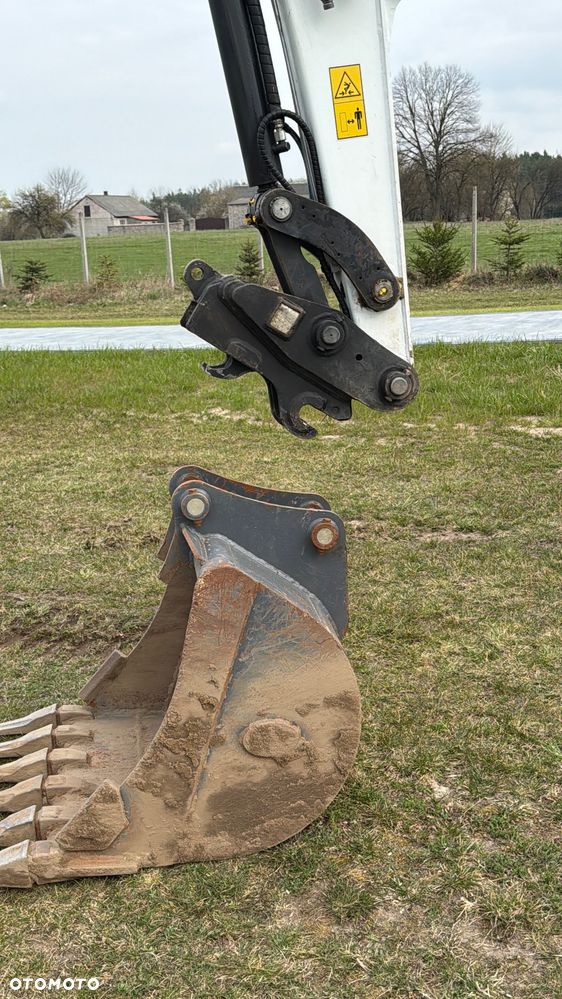 Bobcat Minikoparka Bobcat e50Z 5ton e55 e60 Cat 303.5 304  305 3xłyżki Ramię LOONG dodatkowe linie hydr wyjścia AUX1 + 2 przeciw waga MAX-dociążenie gąsienice 85% od nowości 1 właściciel z Niemiec Auto IDLEE po serwisie Widły wiertnica grabie i inne za dopłatą Szybkozłącze hydr Miller łyżka przedsiębierna Pług  Kubota Takeuchi Jcb - 20