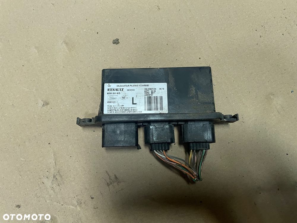 8200261815 moduł sterownik świateł renault espace IV 4 lift laguna 2 lift - 1