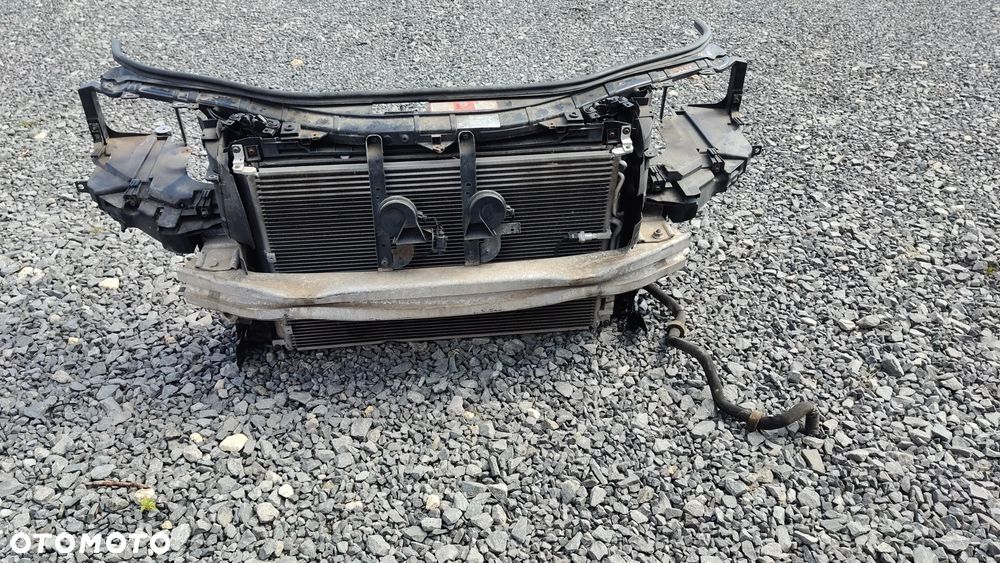 AUDI A8 D3 LIFT BENZYNA FSI WZMOCNIENIE CZOŁOWE Pas Przedni Przód Chłodnice - 1