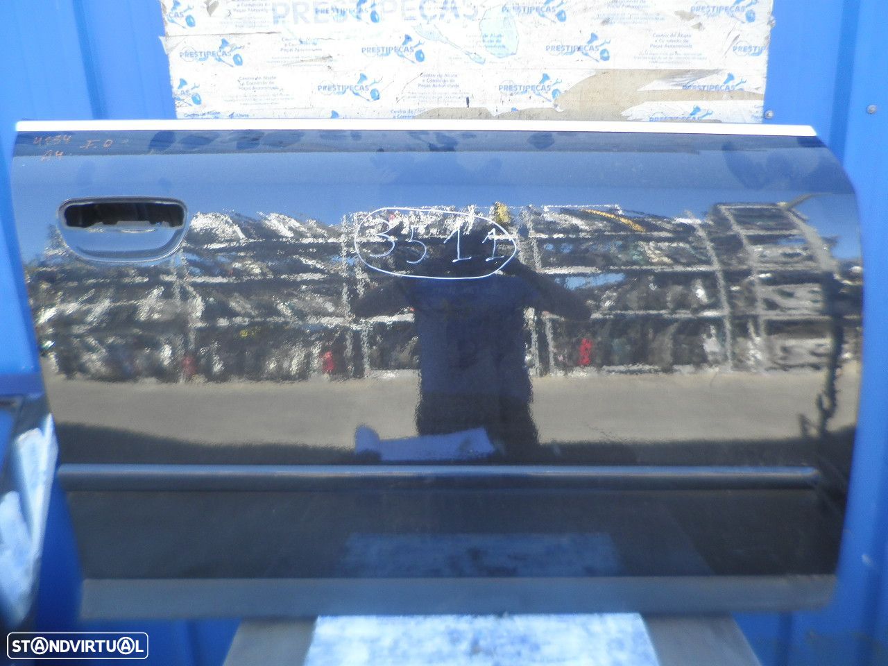Porta POR3511 AUDI A4  8E FASE 1 2003 1.9TDI 130CV 4P PRETO FD - 1