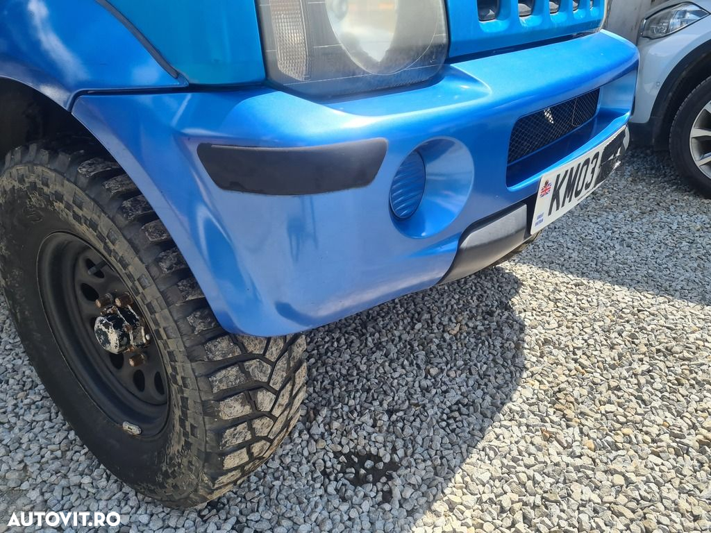 Bara fata Suzuki Jimny 1998 - 2005 Cyprus blue Z2j (1260) model fara spalatoare far - 2