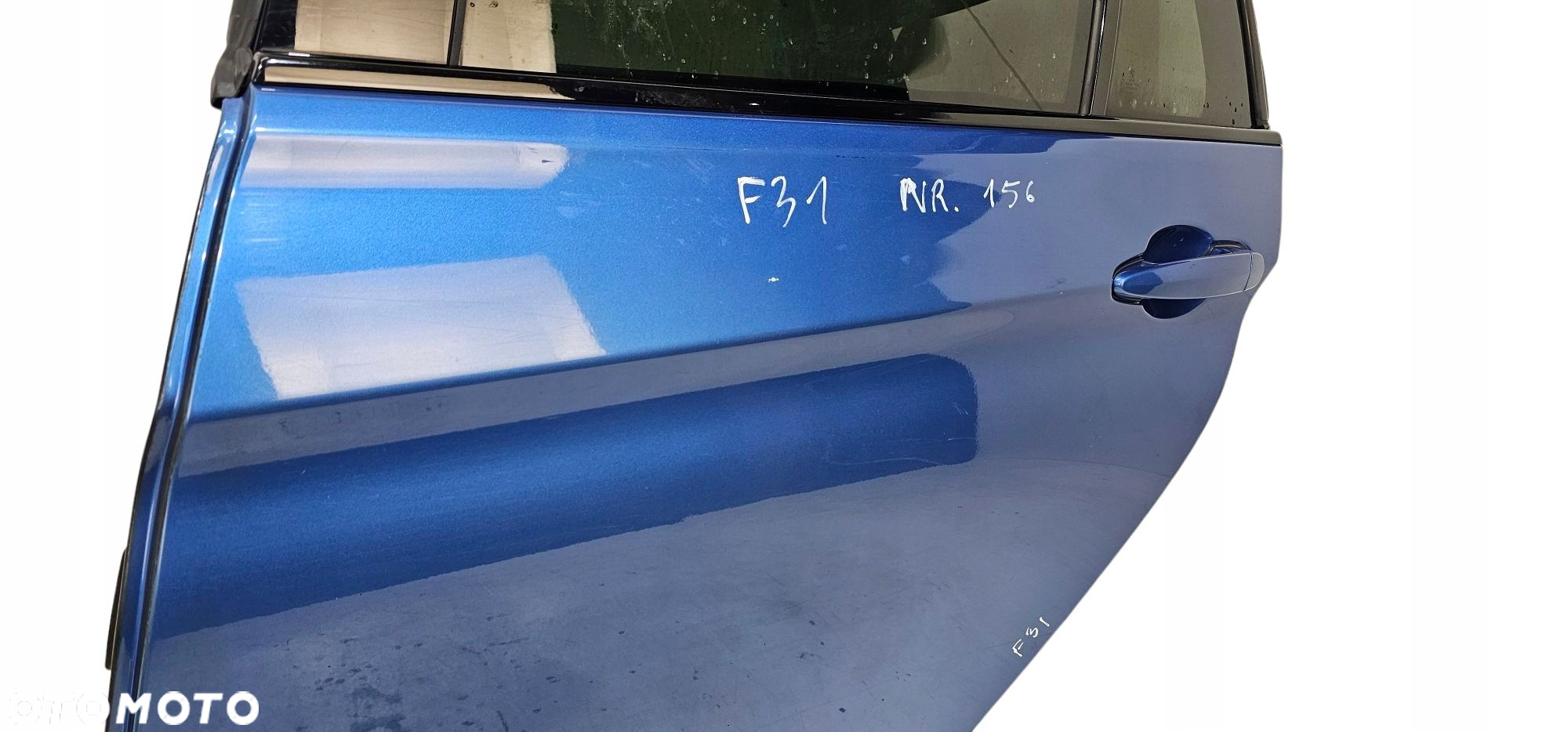 Bmw F31 Drzwi Lewe Lewy Tył Estoril Blue B45 Nr 156 - 2