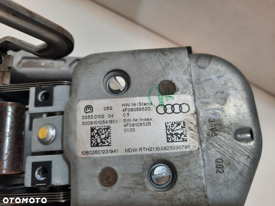 KOLUMNA KIEROWNICZA BLOKADA RYGIEL AUDI A6 C6 SLASK WYSYLKA VAT - 2