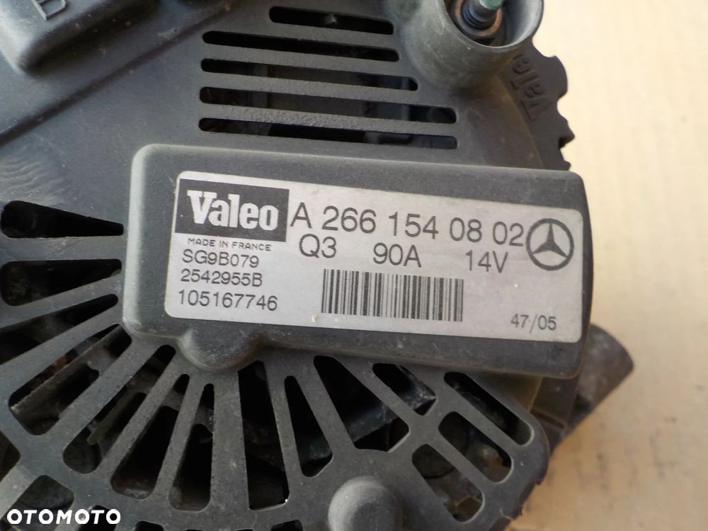 alternator mercedes w169 1,5 B A2661540802 - 2