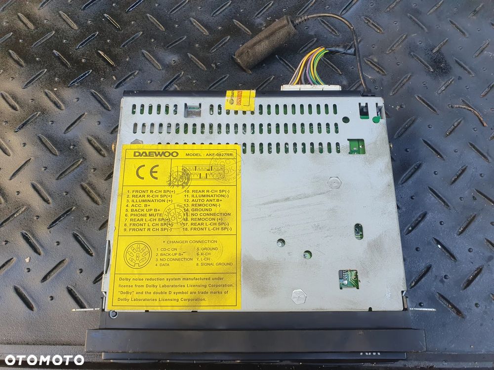 Radiomagnetofon DAEWOO AKF 0827R   RDS. - 3