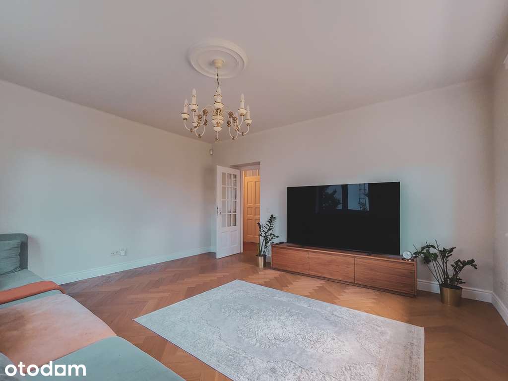 Apartament 82m2 z ogródkiem i piwnicą, centrum