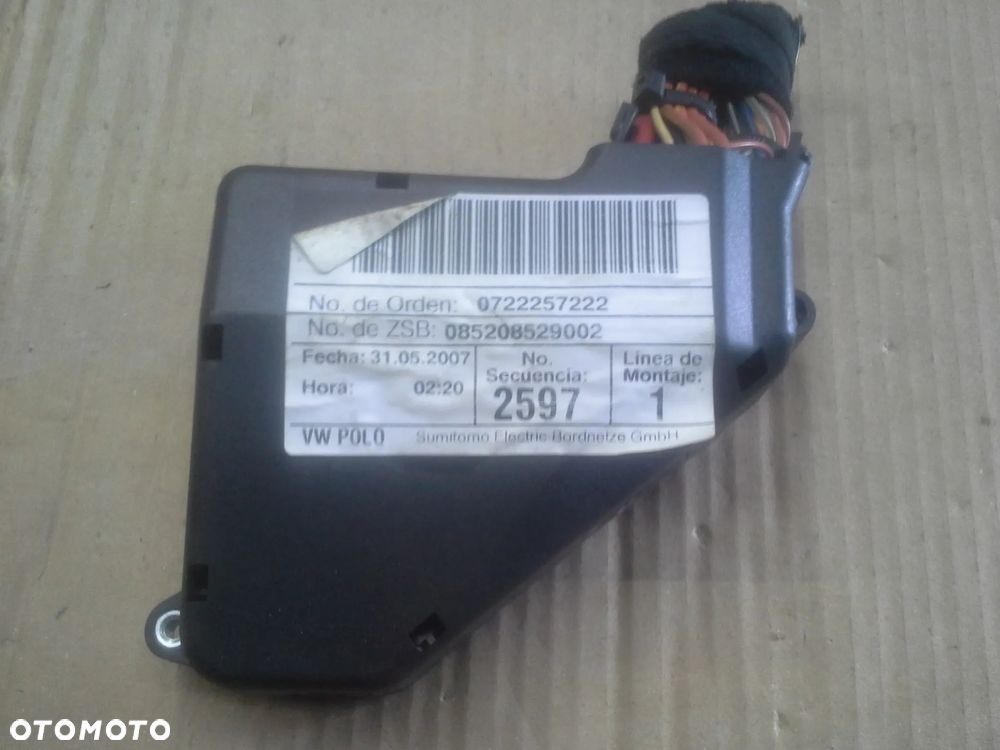 Volkswagen Polo 9n3 FL 1.4 TDi BMN BWB zestaw startowy komputer 045906019BP 0281012194 - 7