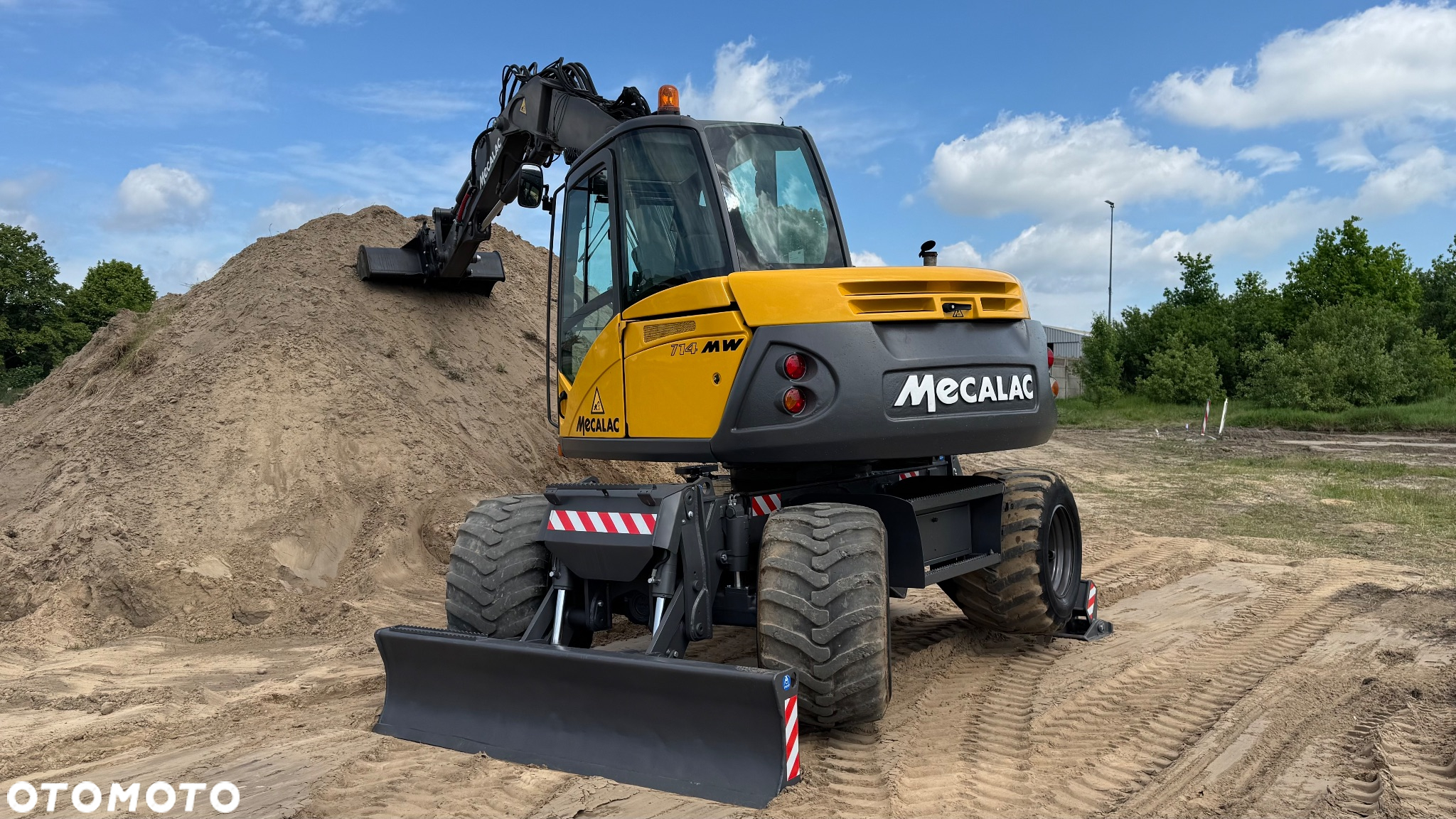 Mecalac 714 MW / sprowadzona / 3 łyżki / krokodyl / 2008/2009 - 15