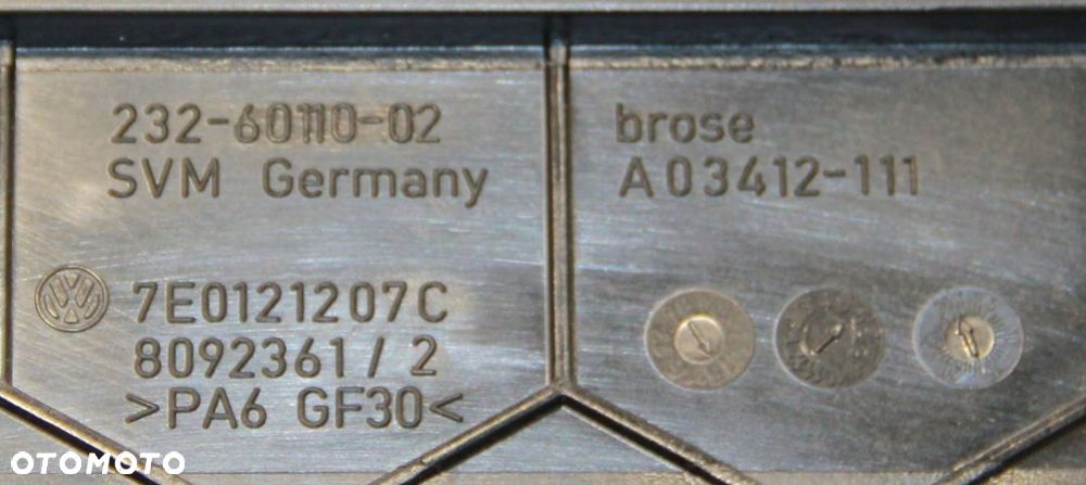 VW T5 LIFT WIATRAK OBUDOWA 7E0121205A 7E0121207C - 2
