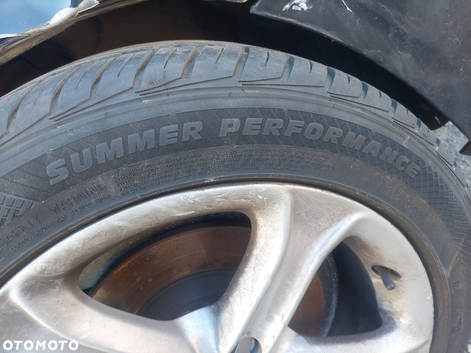 FELGI ALUMINIOWE KOMPLET OPONY 225/50 R17 PAXARO SUMMER PERFORMANCE - 8