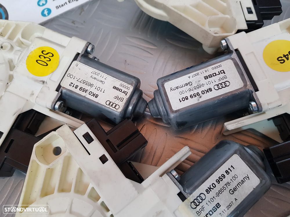 Motor do elevador da porta Audi a4 B8 2008-2013 - 2