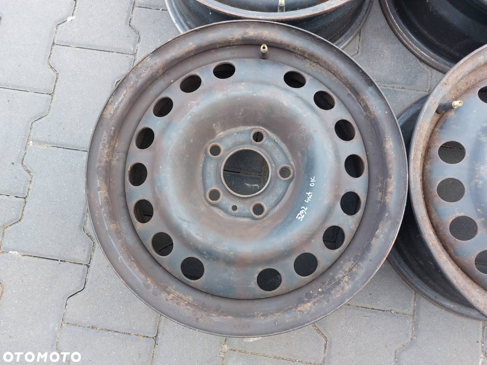 FELGI STALOWE 4 SZT 5X110 6JX15 ET43 FI 65.1  OPEL ZAFIRA A KBA43737 - 2