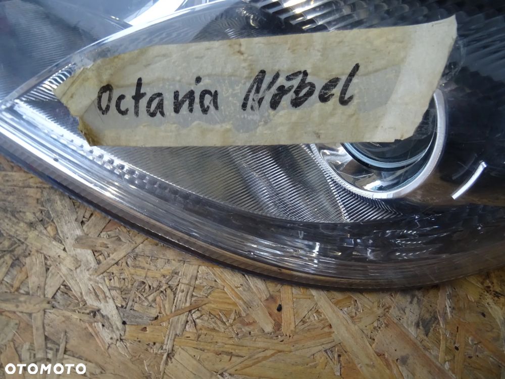 Lampa Lewy Przód Skoda Octavia II Lift Zamiennik DEPO 08-665-1118L - 2