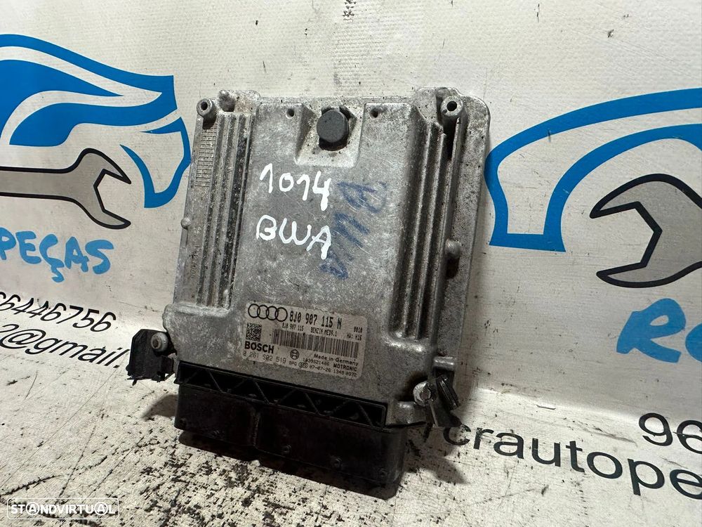 .Centralina Motor Bosch VW VAG Audi 2.0 TFSI BWA 8J0 907 115 N / 0 261 S02 519 - 4