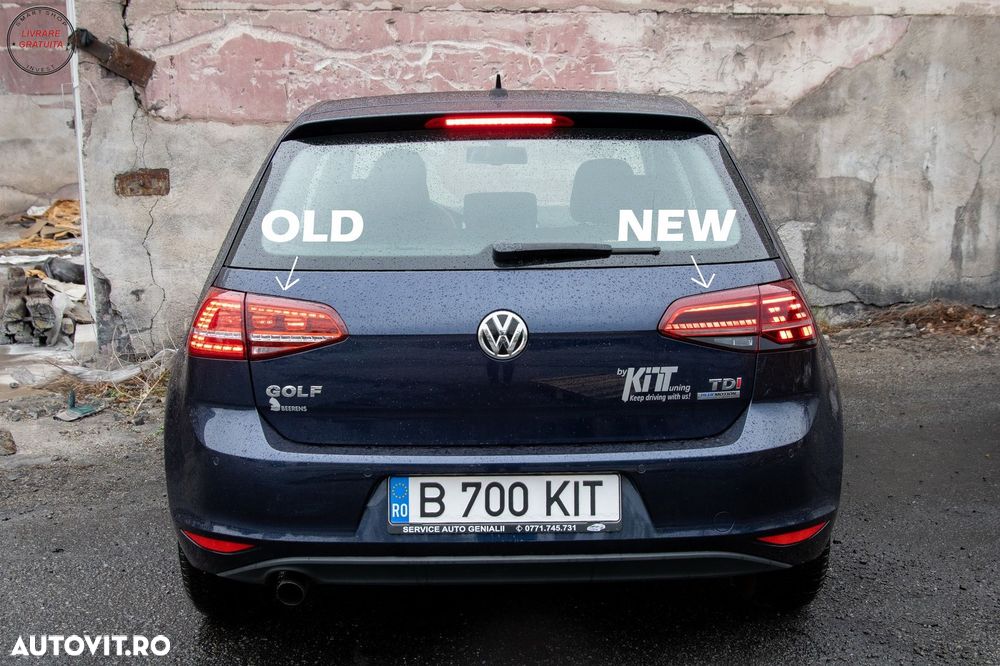 Stopuri Full LED compatibil cuVW Golf 7 & 7.5 VII (2013-2019) Facelift Retrofit G7- livrare gratuita - 19