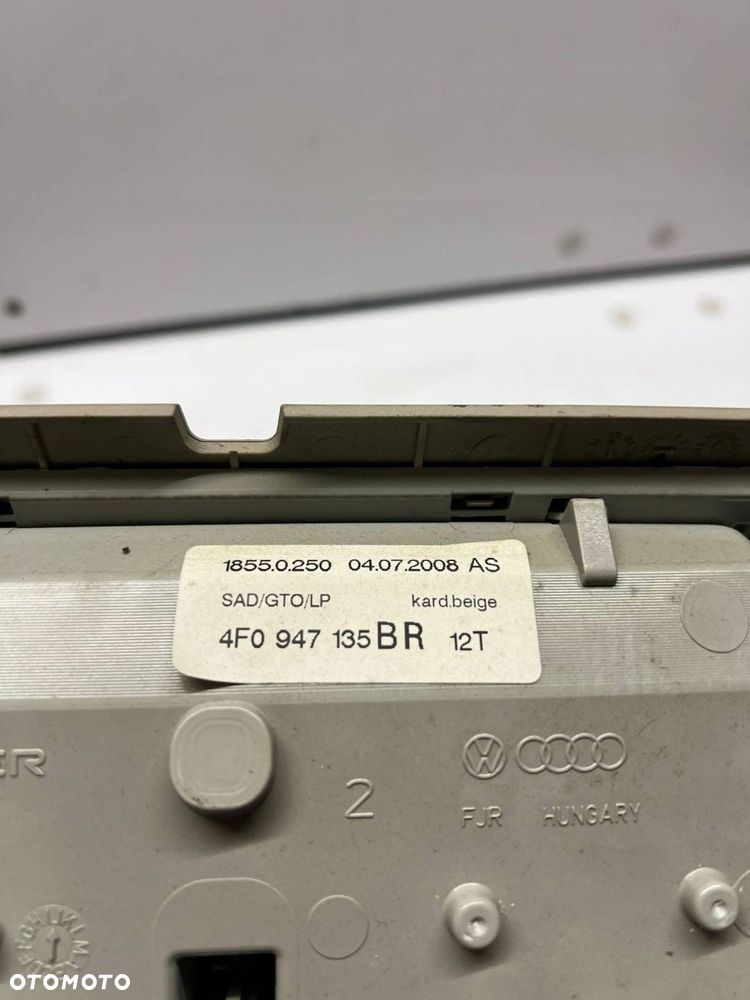 4F0 947 135 BR Lampka sufitowa Audi A6 S6 C6 4F - 8