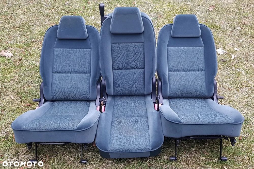 Fotel Lewy Prawy Przedni Tylny Boczki Komplet Peugeot 307 SW - 6