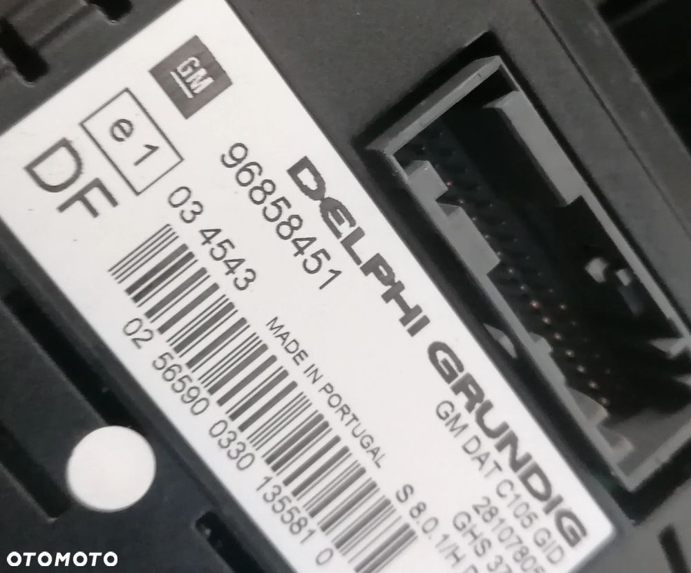 OPEL ANTARA 08r RADIO CD 13251056 WYŚWIETLACZ 96858451 - 3