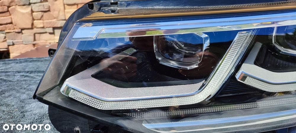 Lampa Lewa Przednia Vw Tiguan II Lift 2020-2024r Full Led Matrix 5NB941081C - 2