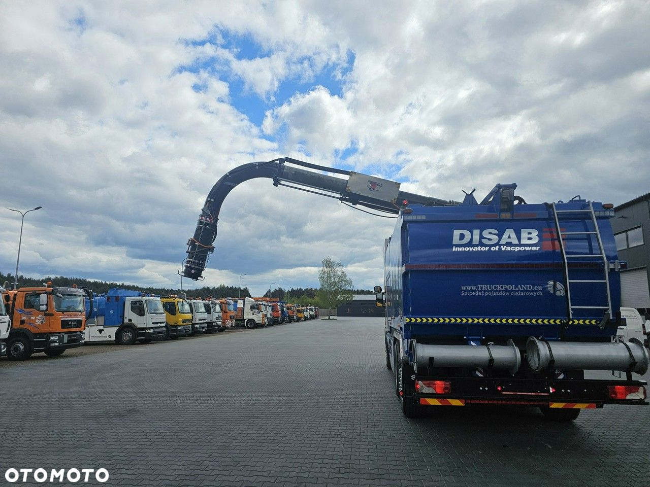 Scania DISAB ENVAC Saugbagger odkurzacz koparka ssąca substancje sypkie - 24