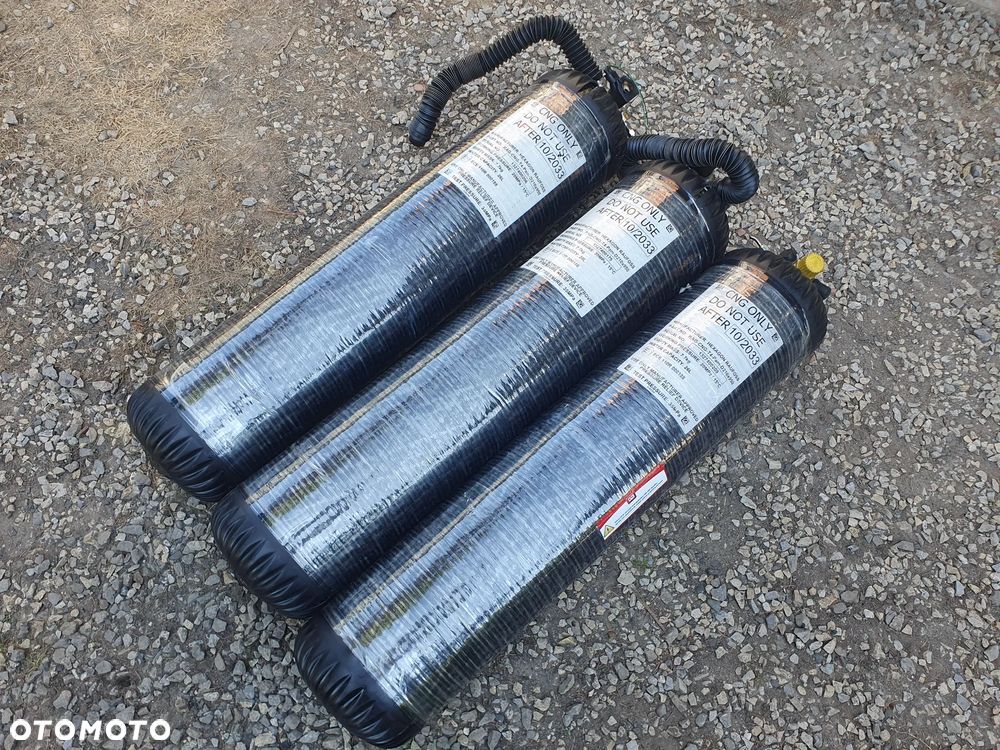 Butle CNG kompozytowe gaz ziemny BRC 78 LITRÓW 3 SZT KOMPLET - 1