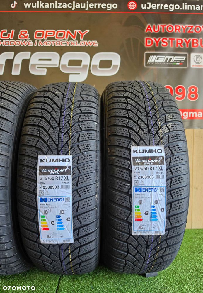 Koła zimowe BYD ATTO 2 , ATTO 3 - 17x5x114,3 - Kumho WindCraft WP 52+ 215/60/R17 + TPMS - 6