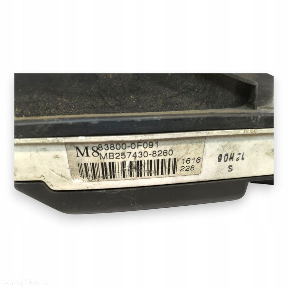 LICZNIK ZEGARY 83800-0F091 Toyota Corolla Verso II 2.0 D4D 180 229km europa - 2