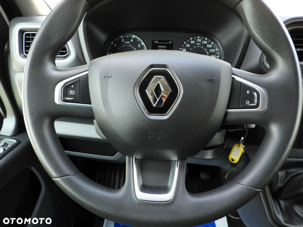Renault MASTER PLANDEKA 8 PALET WEBASTO TEMPOMAT LEDY PNEUMATYKA KLIMATYZACJA  165KM - 32