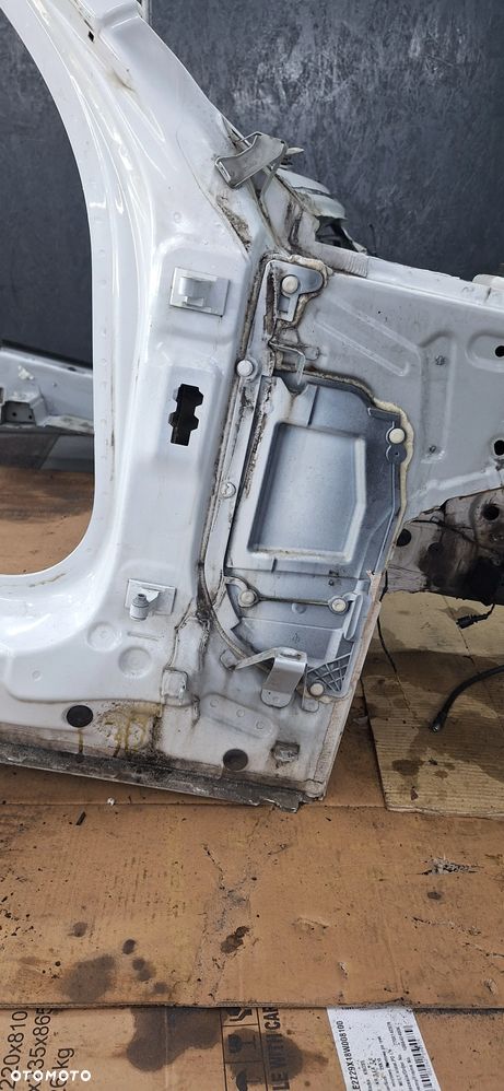BMW 4 F33 M4 F83 ĆWIARTKA FARTUCH PRAWY PRZÓD PRAWA PRZEDNIA PODŁUŻNICA ĆWIARA SŁUPEK A DACH RAMA A300 ALPINWEISS BIAŁA - 8