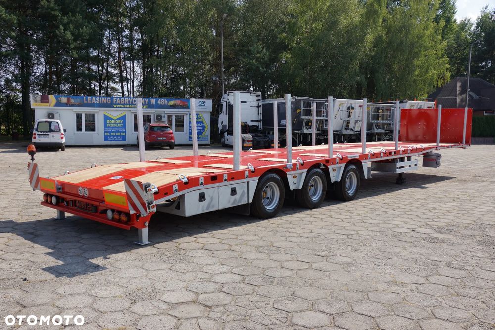 Inny PLATFORMA ROZCIĄGANA TELEMEGA 13.600mm + 4.000mm/7.500mm rozciągu, ADR EX3, kontenery, konstrukcje, maszyny - 36