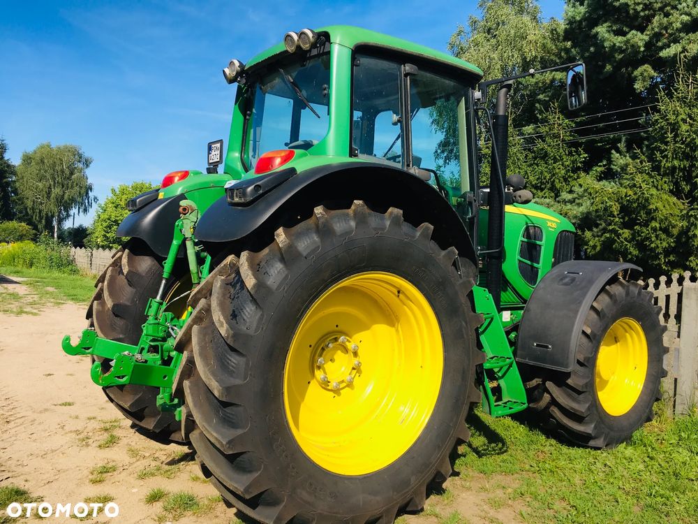 John Deere 7430 Premium Nowe opony Video Pneumatyka - 10