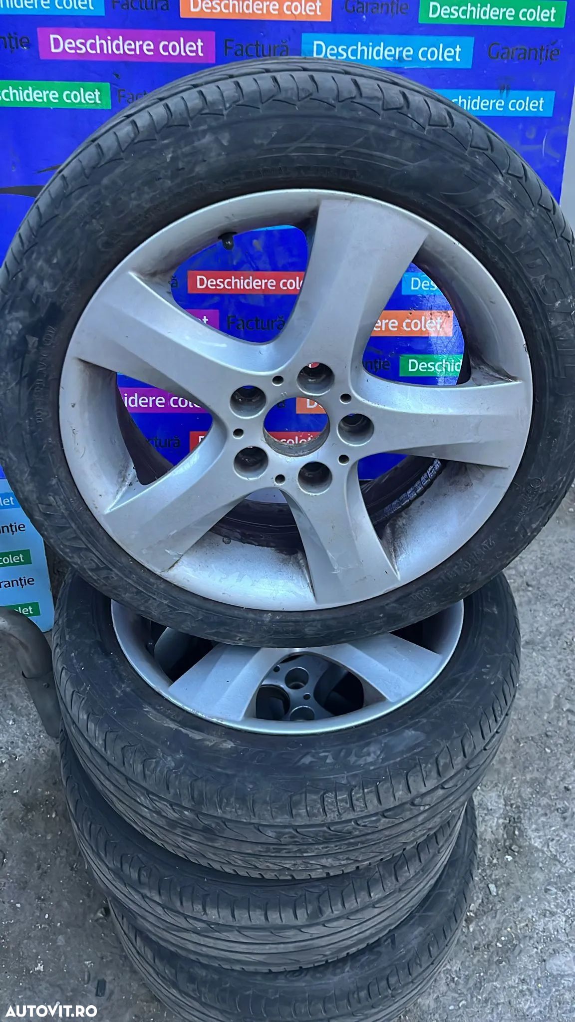 Jante BMW r17 cauciucuri vara 205 50 17 - 1