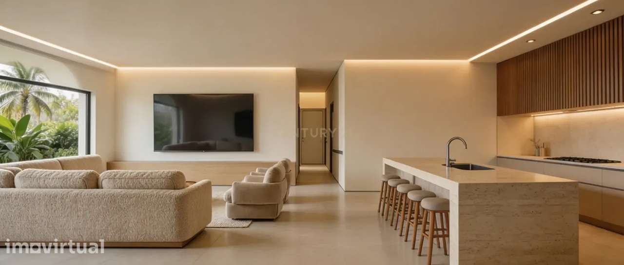 TERRENO COM PROJETO APROVADO PARA 2 MORADIAS T3 - BOLIQUEIME - Grande imagem: 4/28