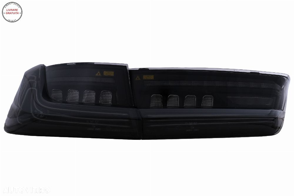 Stopuri LED BMW Seria 3 G20 Sedan (2018-2022) Aspect Laser Negru- livrare gratuita - 17