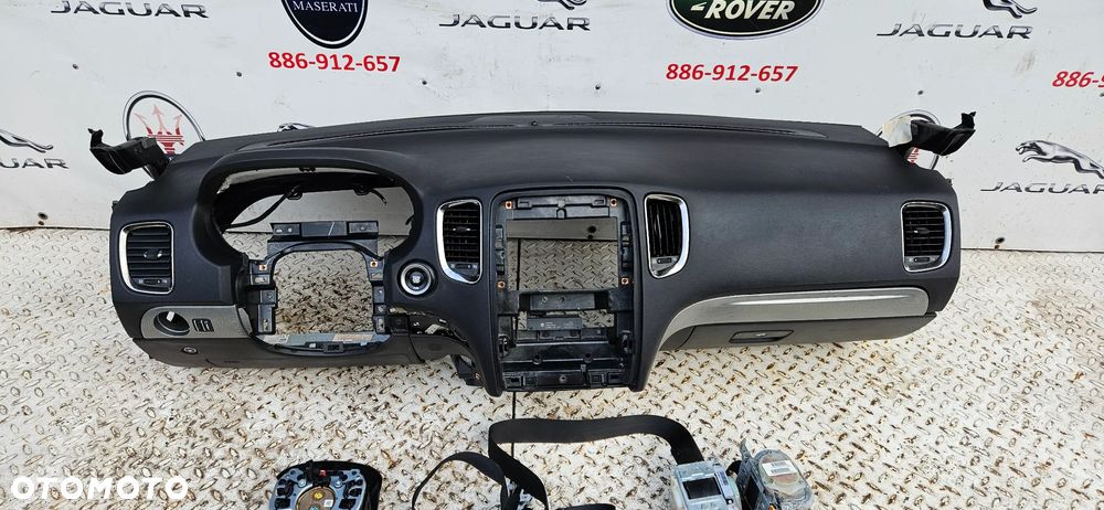 Dodge Durango III LIFT 2017- Kompletny kokpit Deska rozdzielacza Poduszki powietrzne Airbag Napinacze Pasy bezpieczeństwa ORYGINAŁ - 7