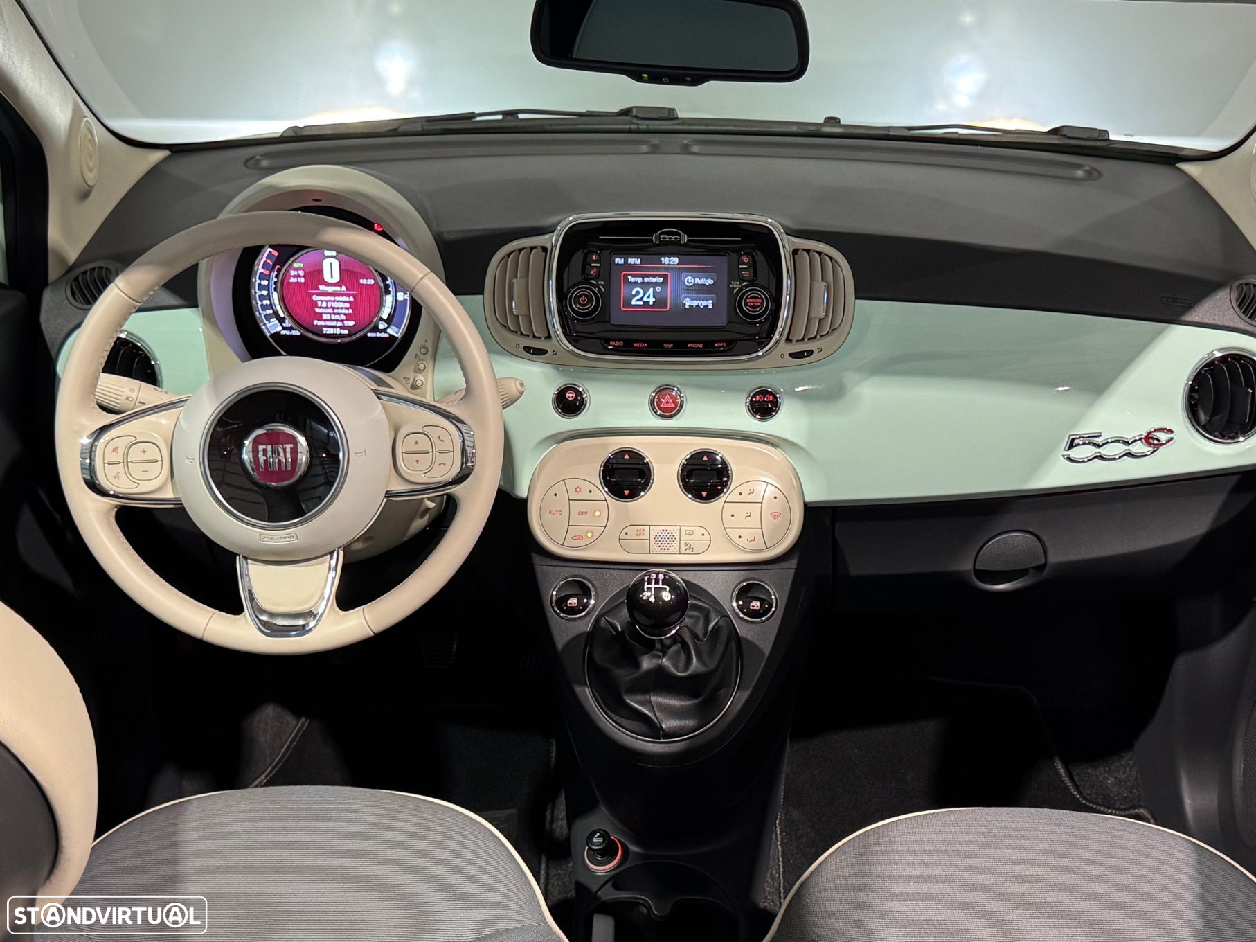 Fiat 500C 1.2 New Lounge - 29