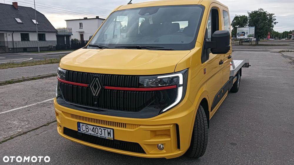 Renault Master Fabrycznie Nowy Automat Dubel Kabina 7 osób PPP Pomoc Drogowa Pojazd Specjalny - 1