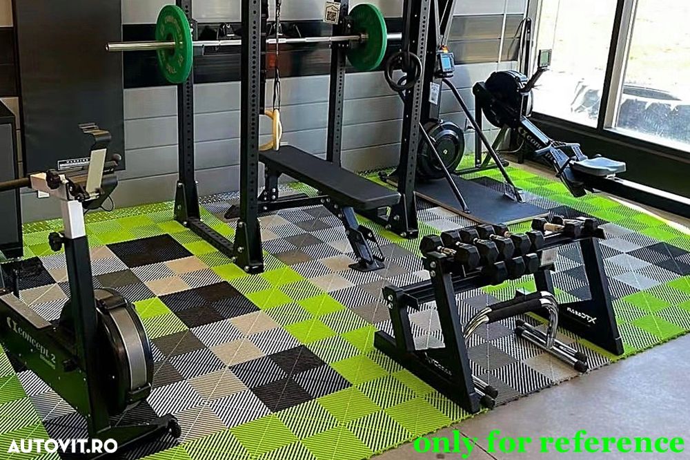 Pardoseala Modulara Ventilata pentru Garaj Depozit Gri Deschis - 6