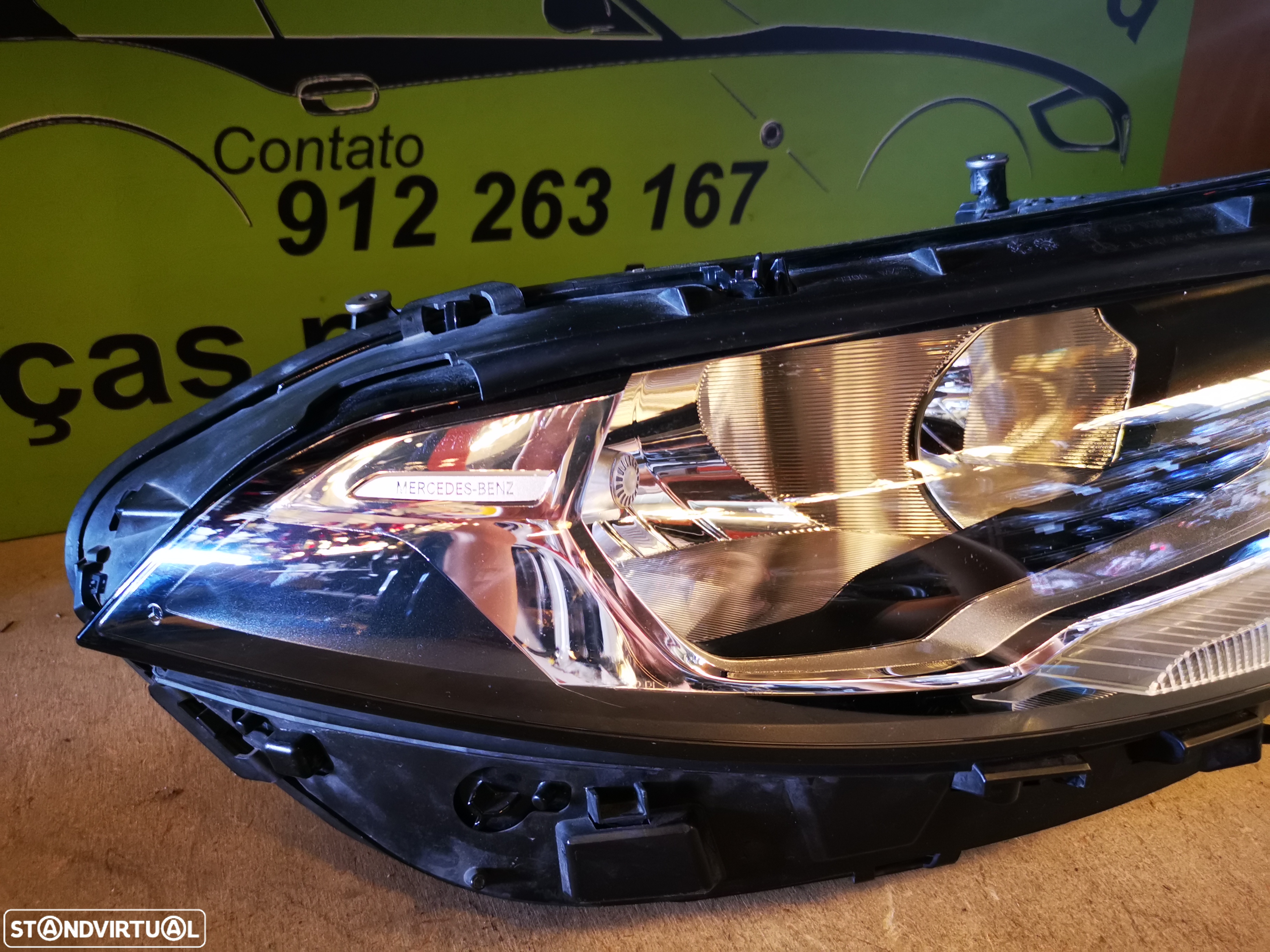 MERCEDES CLASSE A W177 FAROL DIREITO - FF393 - 4
