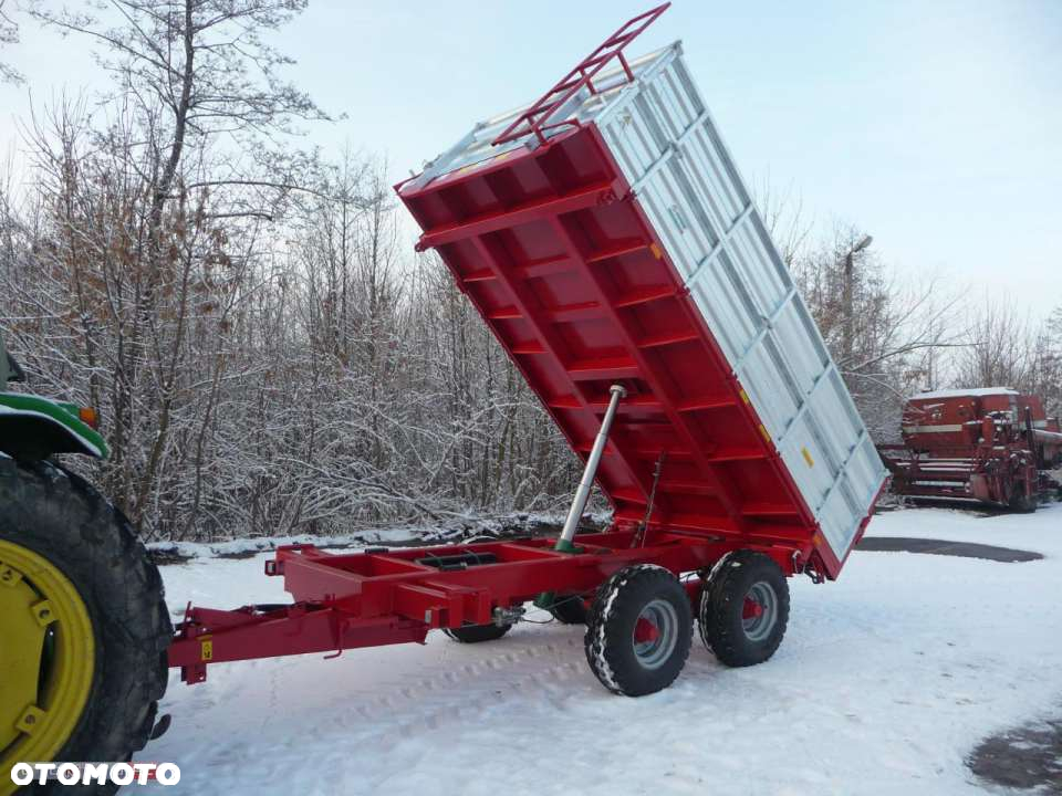 Inny GPT107 tandem 7t ton prow przyczepa - 8